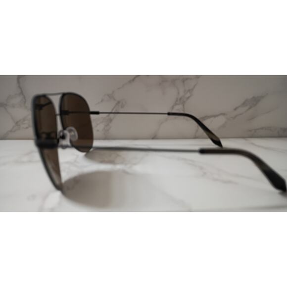 Victoria Beckham Champagne Mirror Aviator Sunglasses - NEW - Picture 2 of 9